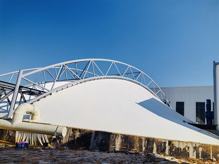 天朗環(huán)能科技有限公司成功中標(biāo)安徽省綠電能源項(xiàng)目反吊膜加蓋