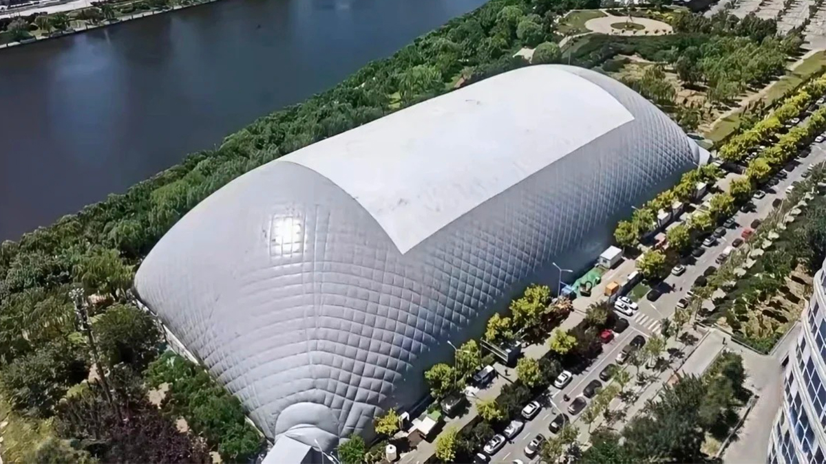 為什么越來(lái)越多的工地使用“基坑氣膜”？