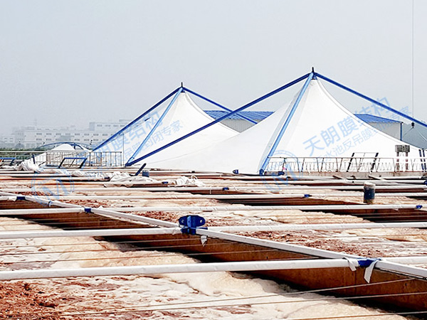 污水池膜結(jié)構(gòu)出現(xiàn)褶皺影響大嗎？河南天朗為您解析