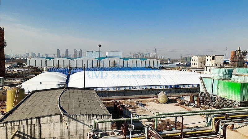 金澤生物污水池?zé)o骨架密封罩3