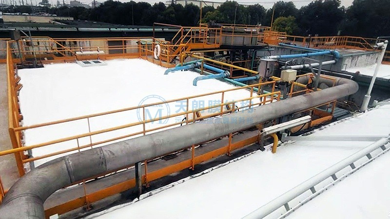 愛森絮凝劑污水池加蓋密封項(xiàng)目-3