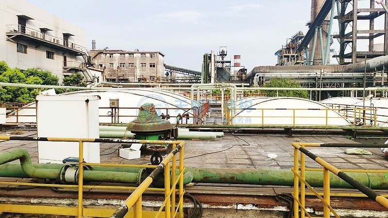 馬鋼化工能源公司反吊膜加蓋項(xiàng)目-3