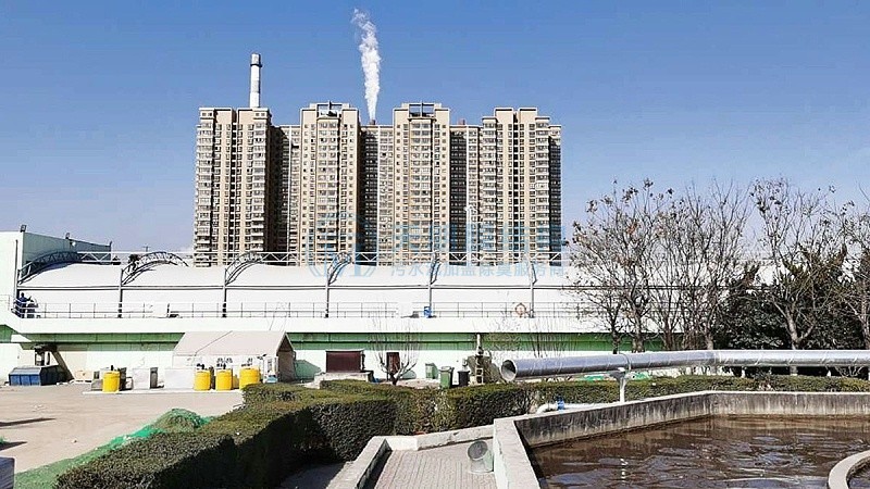 西安北石橋污水廠反吊膜加蓋密封-2